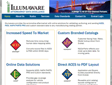 Tablet Screenshot of illumaware.com
